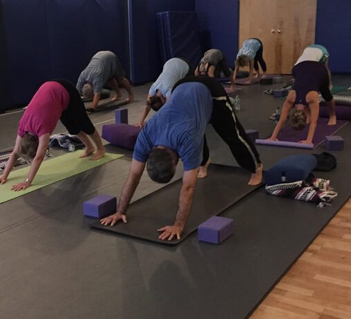Yoga Flow class at Palm Yoga in Tampa